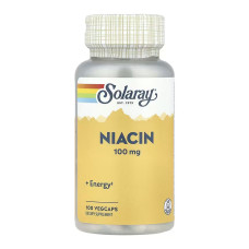 Solaray Niacin 100mg - 100 vcaps