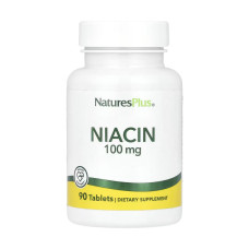 Nature's Plus Niacin 100mg - 90 tabs