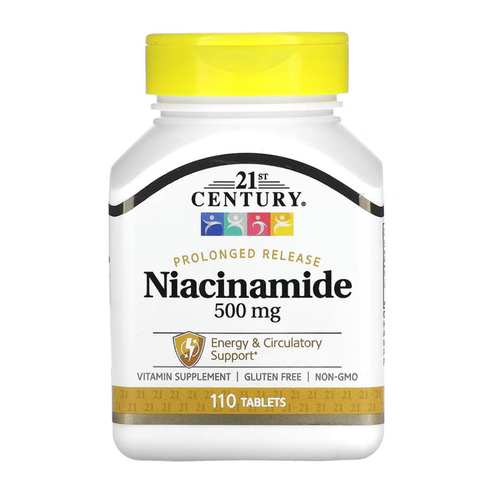 21st Century Niacinamide 500 mg - 110 tabs