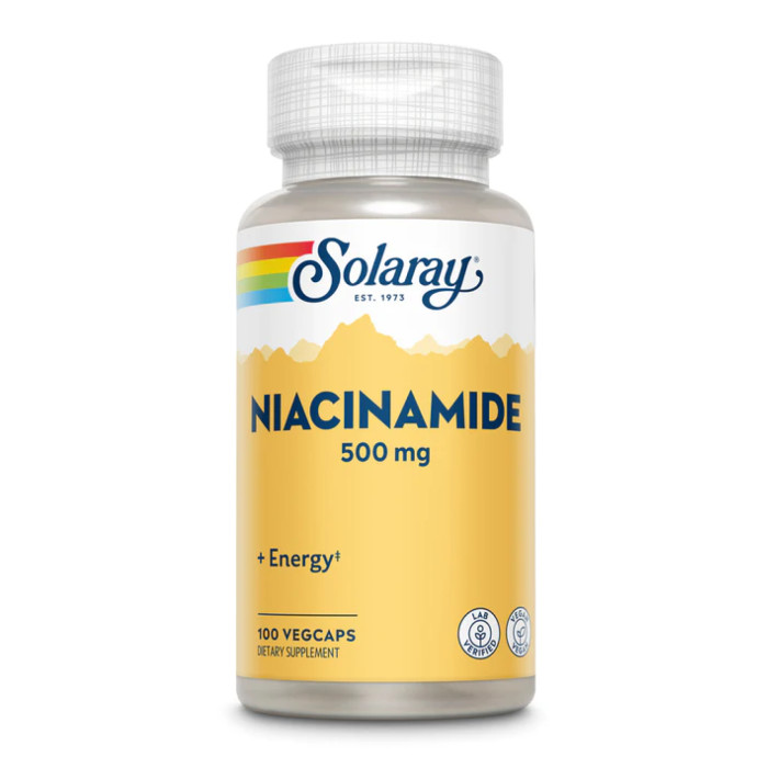 Solaray Niacinamide 500mg - 100 vcaps