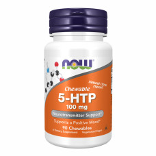 Now Foods 5-HTP 100mg Chewable Lozenges - 90 tabs