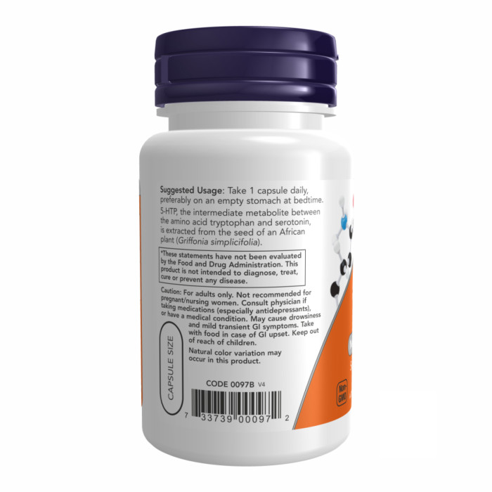 Now Foods 5-HTP 50mg - 90 vcaps
