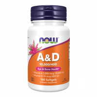 Now Foods A & D 10000/400 - 100 sgels