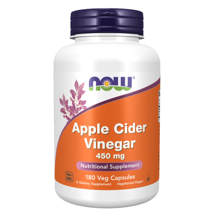 Now Foods Apple Cider Vinegar 450 mg - 180 vcaps