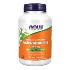 Now Foods Ashwagandha 450 mg - 180 vcaps