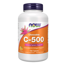 Now Foods C-500 Chew Orange - 100 tabs