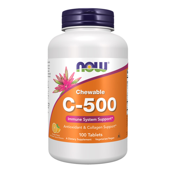 Now Foods C-500 Chew Orange - 100 tabs