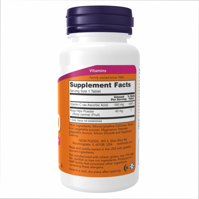 Now Foods C-500 with Rose Hips - 250 tabs