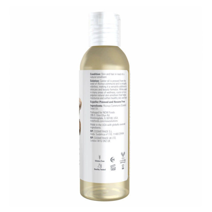 Now Foods Castor Oil - 118 ml pure