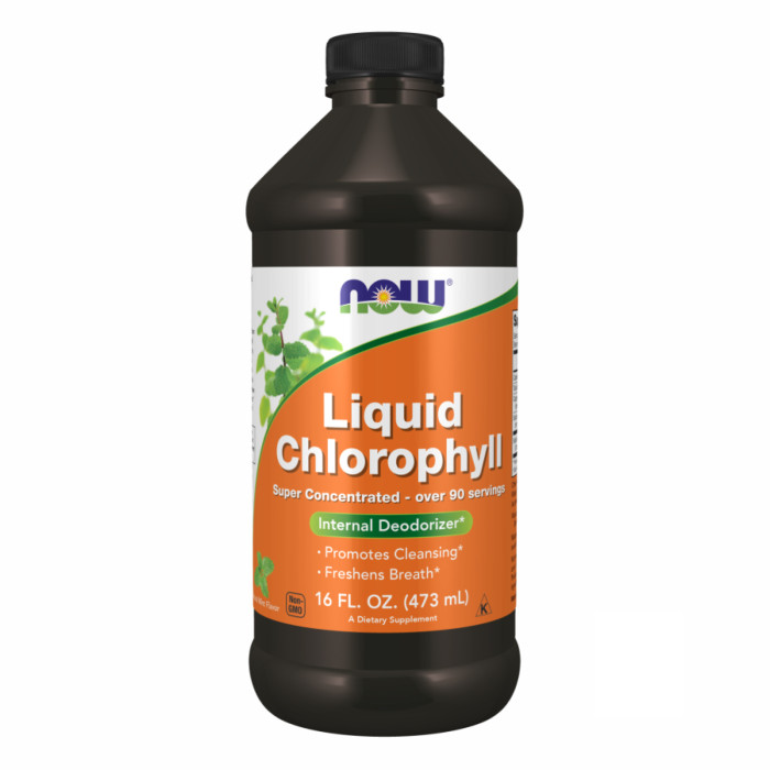 Now Foods Chlorophyll Liquid Mint - 16 oz