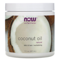 Now Foods Coconut Oil - 207 ml natural