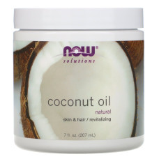 Now Foods Coconut Oil - 207 ml natural
