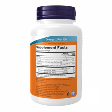 Now Foods Cod Liver Oil 1000mg - 90 sgels