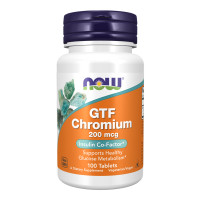 Now Foods GTF Chromium 200mcg - 100 tabs