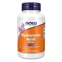 Now Foods Hyaluronic Acid 50mg+MCM - 120 vcaps