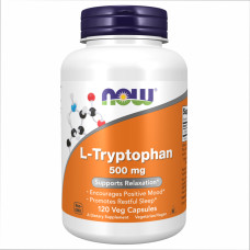 Now Foods L-Tryptophan 500mg - 120 vcaps