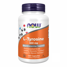 Now Foods L-TYROSINE 500mg - 120 caps