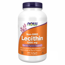 Now Foods Lecithin 1200 mg - 200 sgels