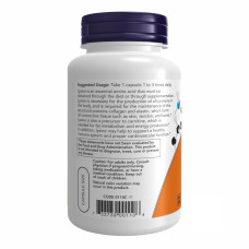 Now Foods Lysine 500mg - 100 vcaps