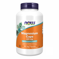 Now Foods Magnesium 400mg - 180 vcaps
