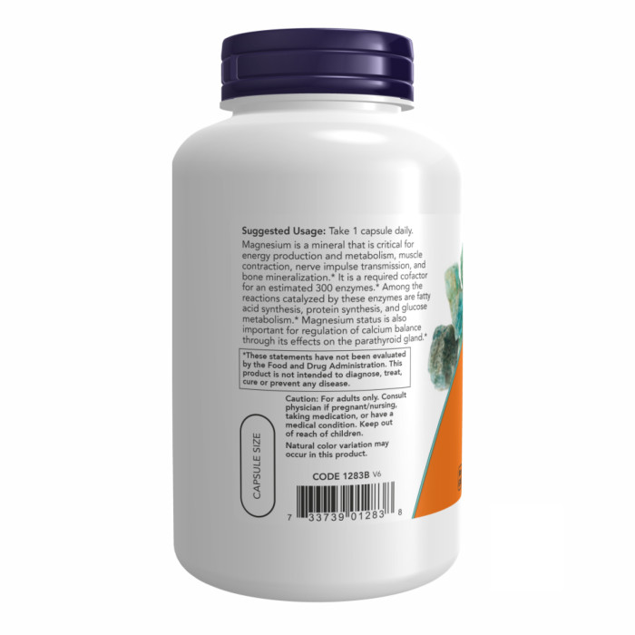 Now Foods Magnesium 400mg - 180 vcaps