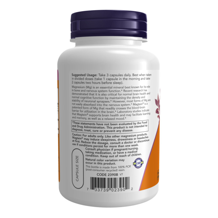 Now Foods Magtein - 90 vcaps