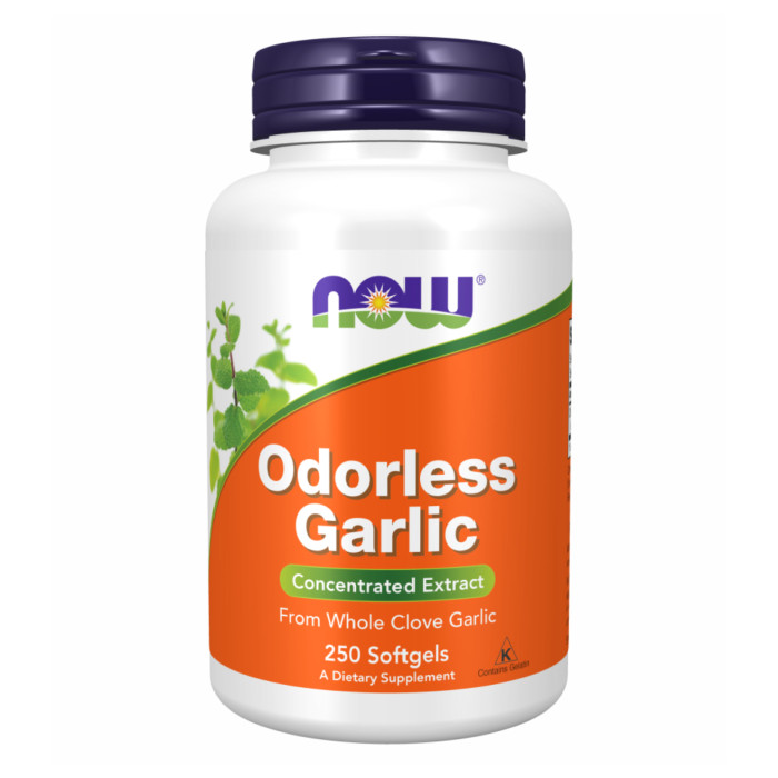 Now Foods Odorless Garlic Orig - 250 sgels