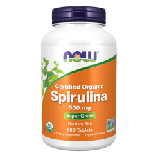 Now Foods Spirulina 500mg - 500 tabs