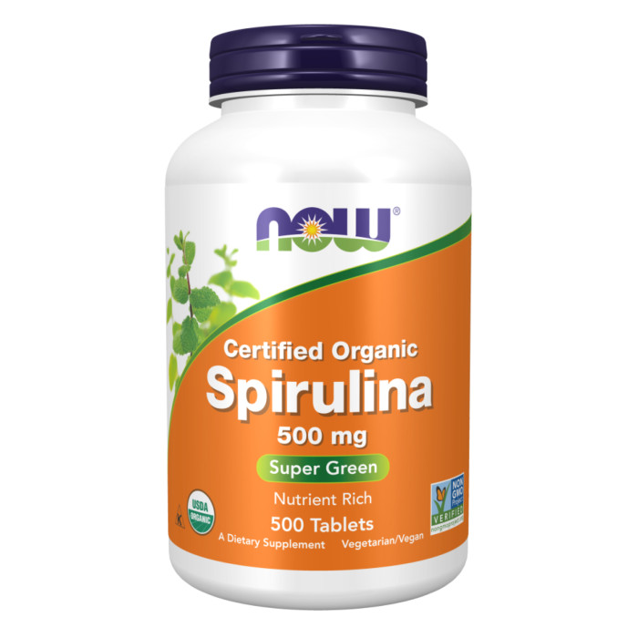 Now Foods Spirulina 500mg - 500 tabs