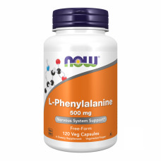 Now Foods L-Phenylalanine 500mg - 120 vcaps