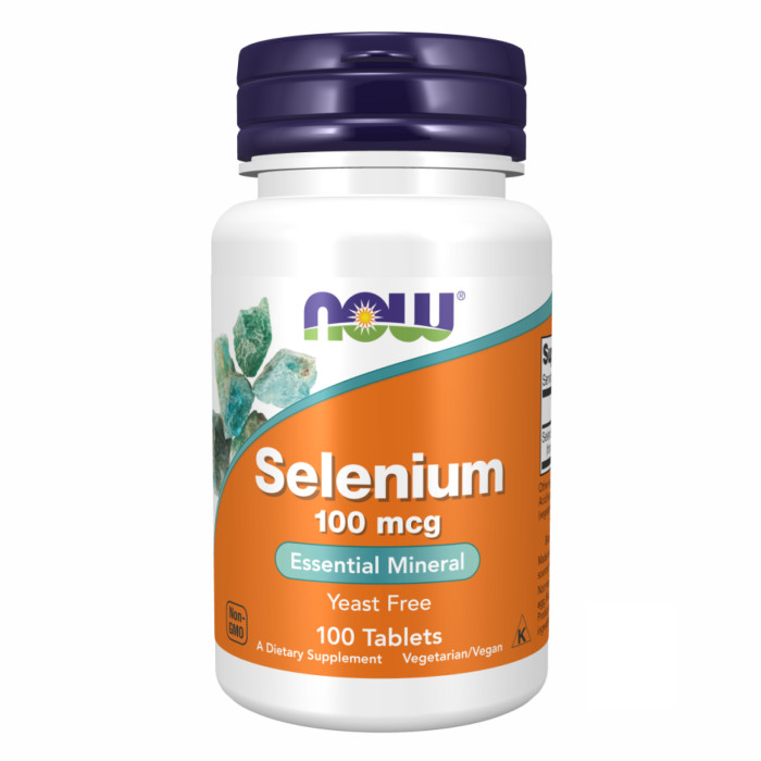 Now Foods Selenium 100 mcg - 100 tabs