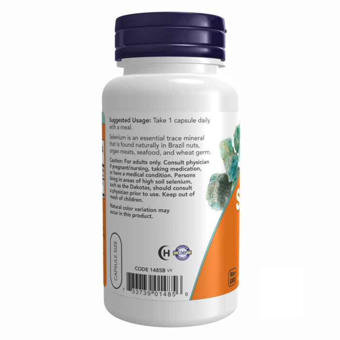 Now Foods Selenium 200 mcg - 90 vcaps