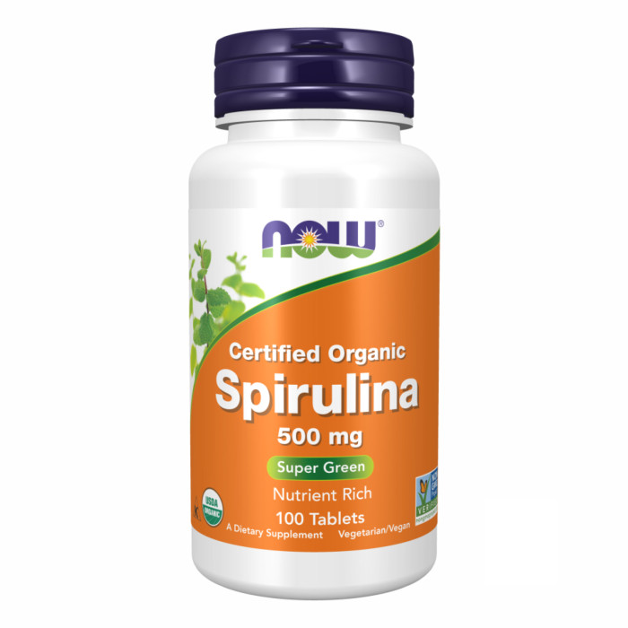 Now Foods Spirulina 500 mg - 100 tabs