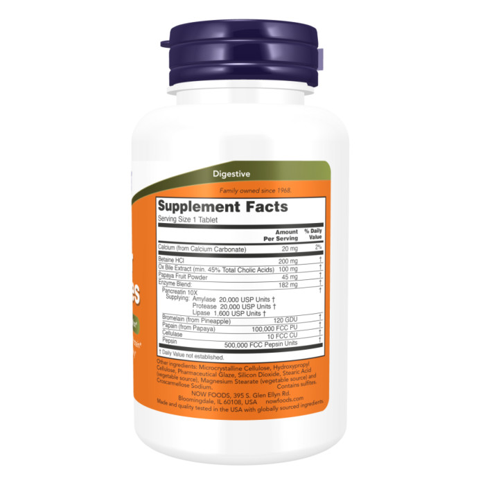 Now Foods Super Enzymes - 180 tabs