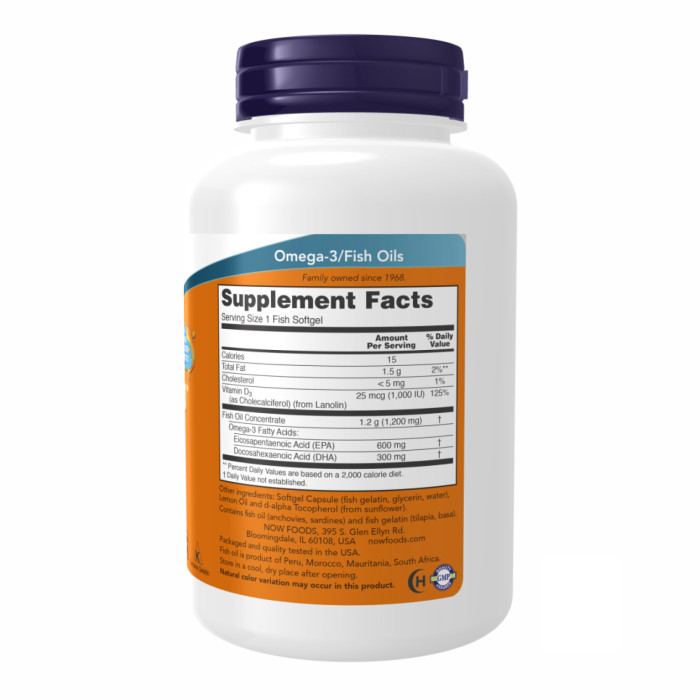Now Foods Ultra Omega 3-D™ Fish Oil - 180 Fish Softgels