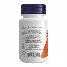 Now Foods VIT D-3 1000 IU Chewable Fruity - 180 loz