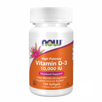 Now Foods VIT D-3 10,000 IU - 120 sgels