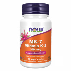 Now Foods Vitamin K-2 (MK7) 100 mcg - 60 vcaps