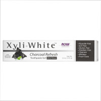 Now Foods Xyliwhite Charcoal Refresh Toothpaste - 6.4 oz
