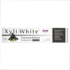 Now Foods Xyliwhite Charcoal Refresh Toothpaste - 6.4 oz