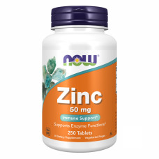 Now Foods Zinc Gluconate 50 mg - 250 tabs