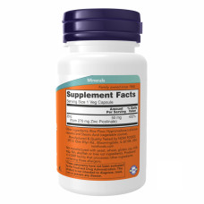 Now Foods Zinc Picolinate 50 mg - 60 vcaps