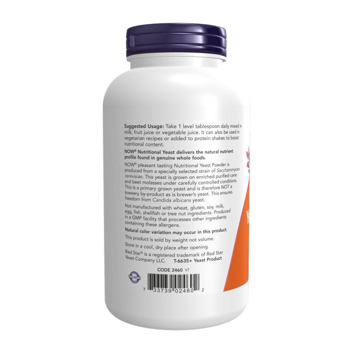 Now Foods Nutritional Yeast Powder - 284g