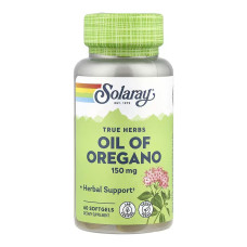 Solaray Oil of Oregano 150mg - 60 softgels