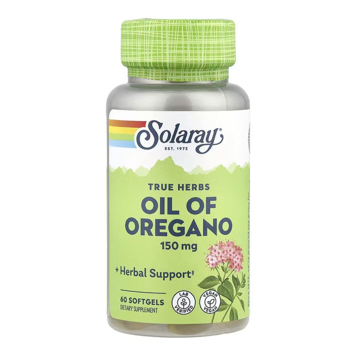 Solaray Oil of Oregano 150mg - 60 softgels