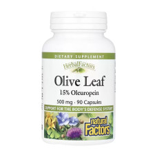 Natural Factors Olive Leaf 500mg - 90 caps