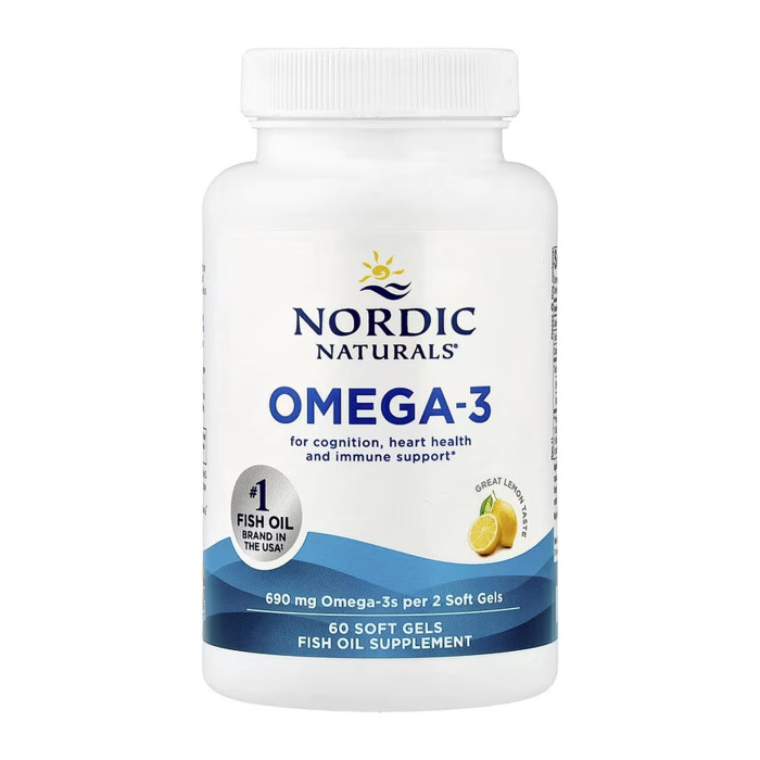 Nordic Naturals Omega-3 - 60 softgels
