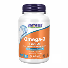 Now Foods Omega-3 Enteric - 90 sgels