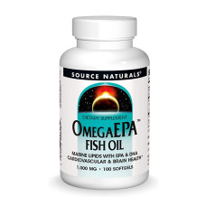 Source Naturals OmegaEPA™ Fish Oil 1000mg - 100 softgels