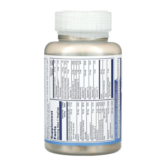 Solaray Once Daily Active Man - 90 veg caps